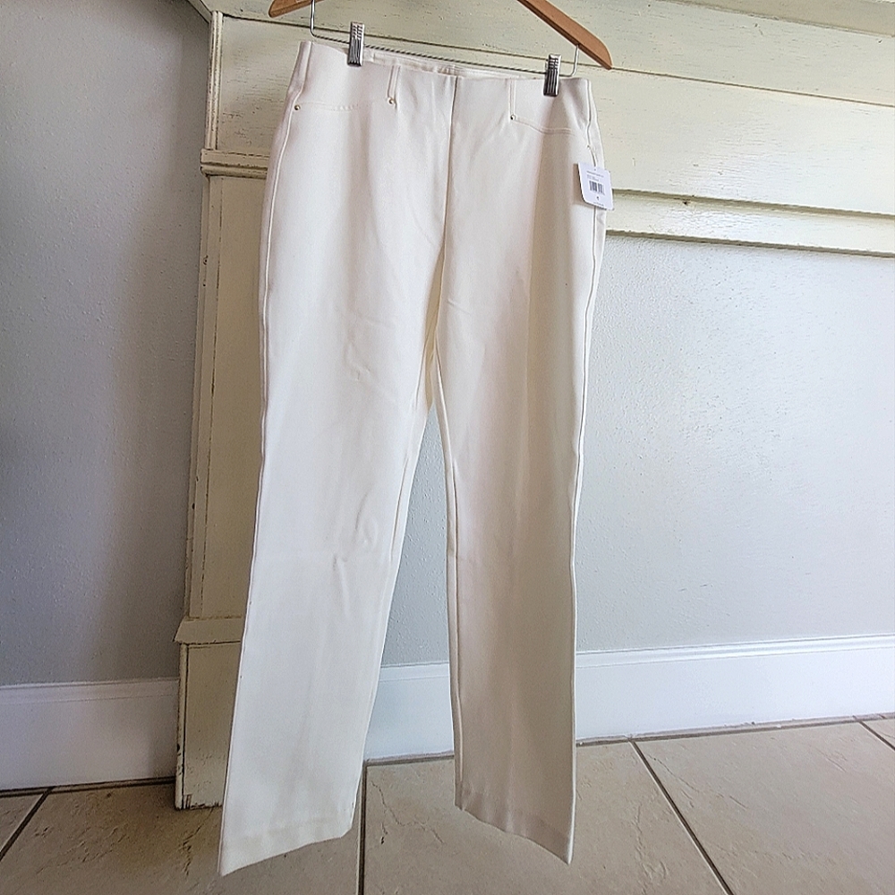 NWT RAFAELLA Comfort Slim Leg Pants size 8